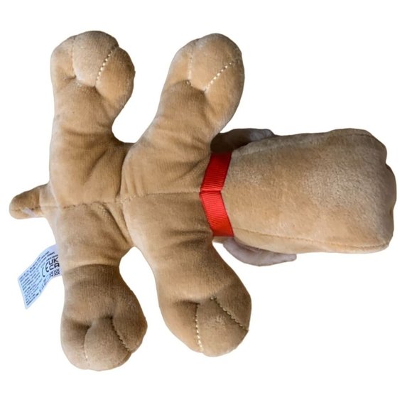 Pound Puppies Plush Stuffed Animal Doll Toy 8 in Tall 2022 Brown Hasbro Dog Pupp - Picture 4 of 5